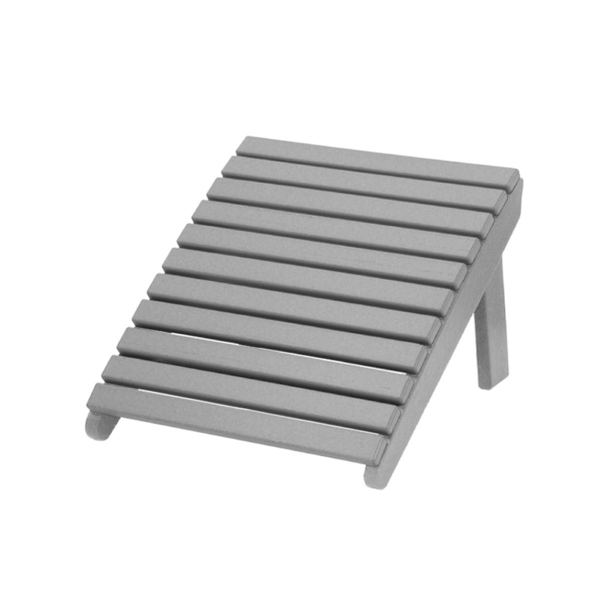 Deck Chair Footrest in Powder Blue with Powder Blue trim