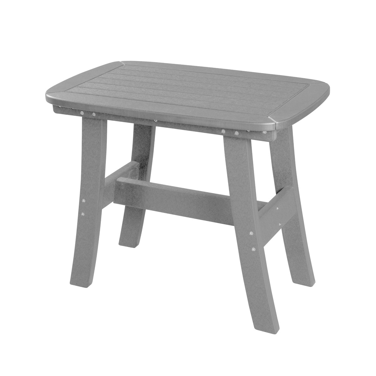 End Table in Weatherwood with Tudor Brown trim