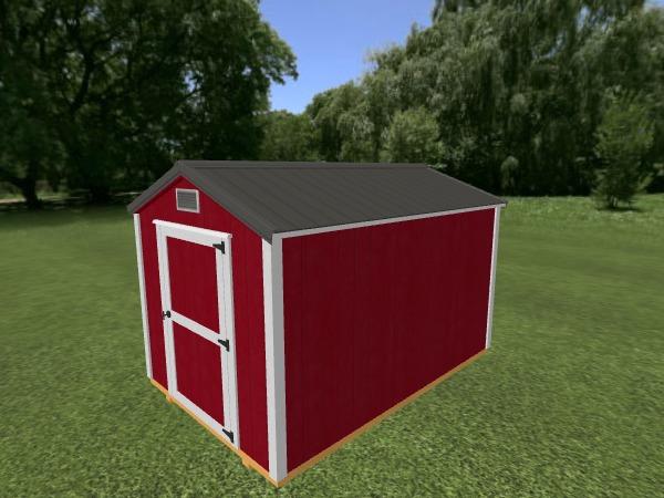 Utility Shed: 8' x 12'