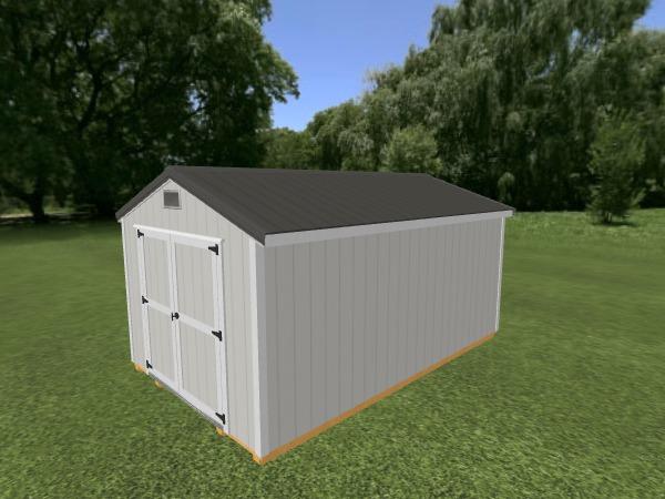 Utility Shed: 10' x 16'