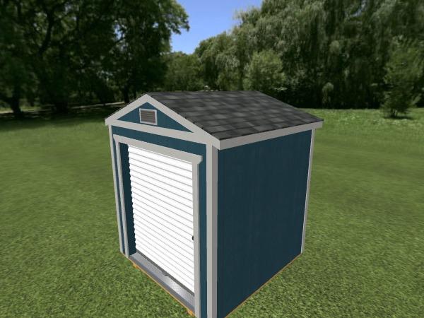 Utility Shed: 8' x 8'