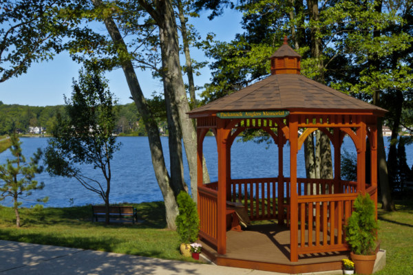 Dutch Style with Wood (Cedar Stain) Gazebo for sale