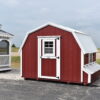 Barn Red and White Paint & Brilliant White Metal