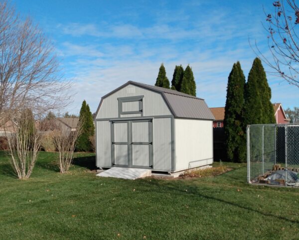 Light Gray and Dark Gray Paint & Charcoal Metal