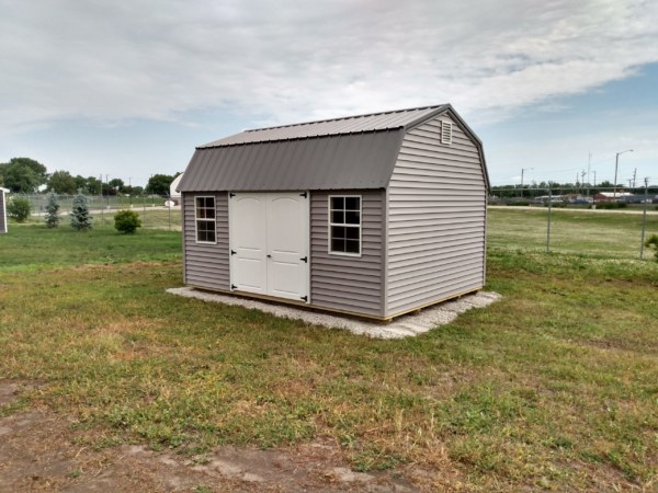 Granite Gray Vinyl & Charcoal Metal