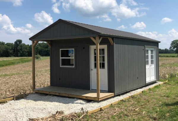 Charcoal Paint & Burnished Slate Metal