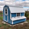 Ocean Blue and White Paint & Brilliant White Metal