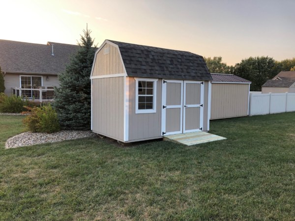 Clay and White Paint & Driftwood Shingles