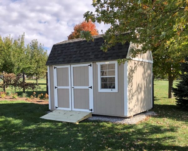 Clay and White Paint & Driftwood Shingles