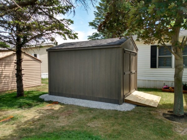 Driftwood Urethane & Black Shingles