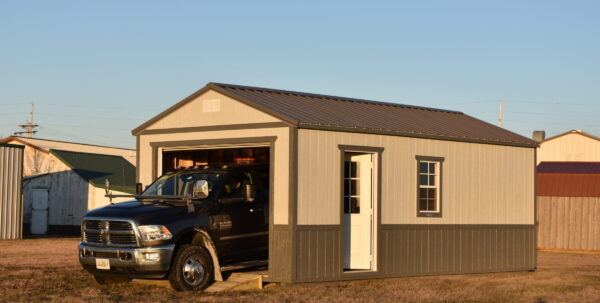 Light Gray and Dark Gray Paint & Burnished Slate Metal