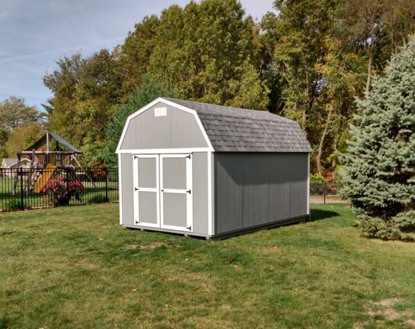 Dark Gray and White Paint & Estate Gray Shingles