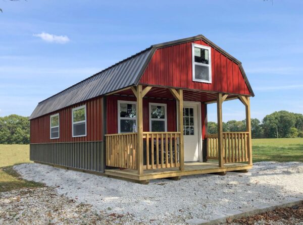 Rustic Red and Burnished Slate Metal