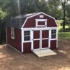 Barn Red and White Paint & Black Shingles