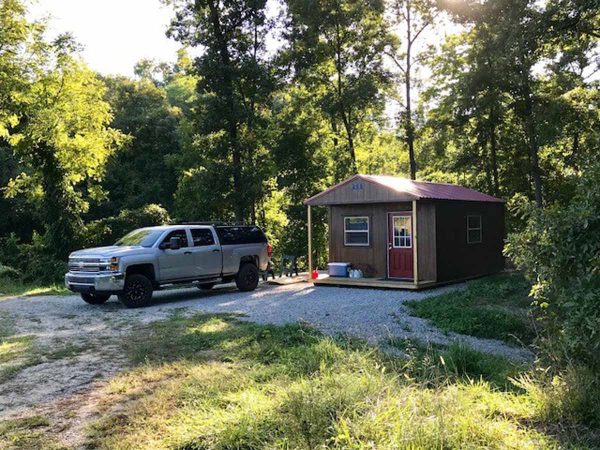 Chestnut Brown Urethane & Rustic Red Metal