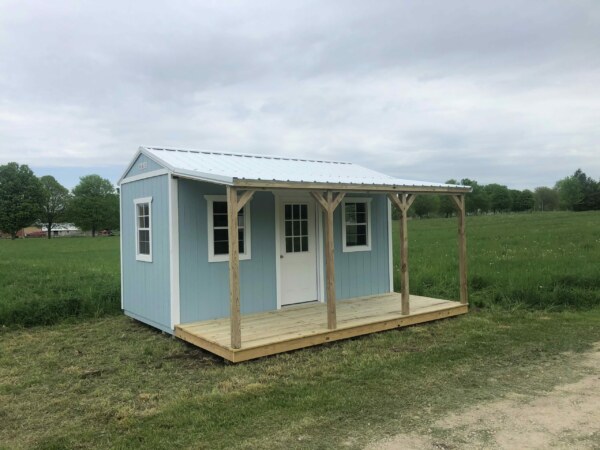Oxford Blue and White Paint & Brilliant White Metal