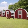 Barn Red and White Paint & White Metal