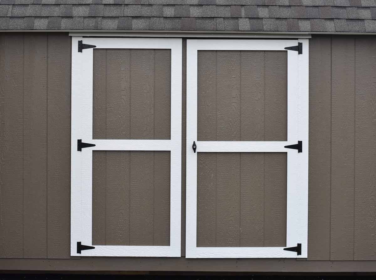 Doors Portable Storage Shed Countryside Barns