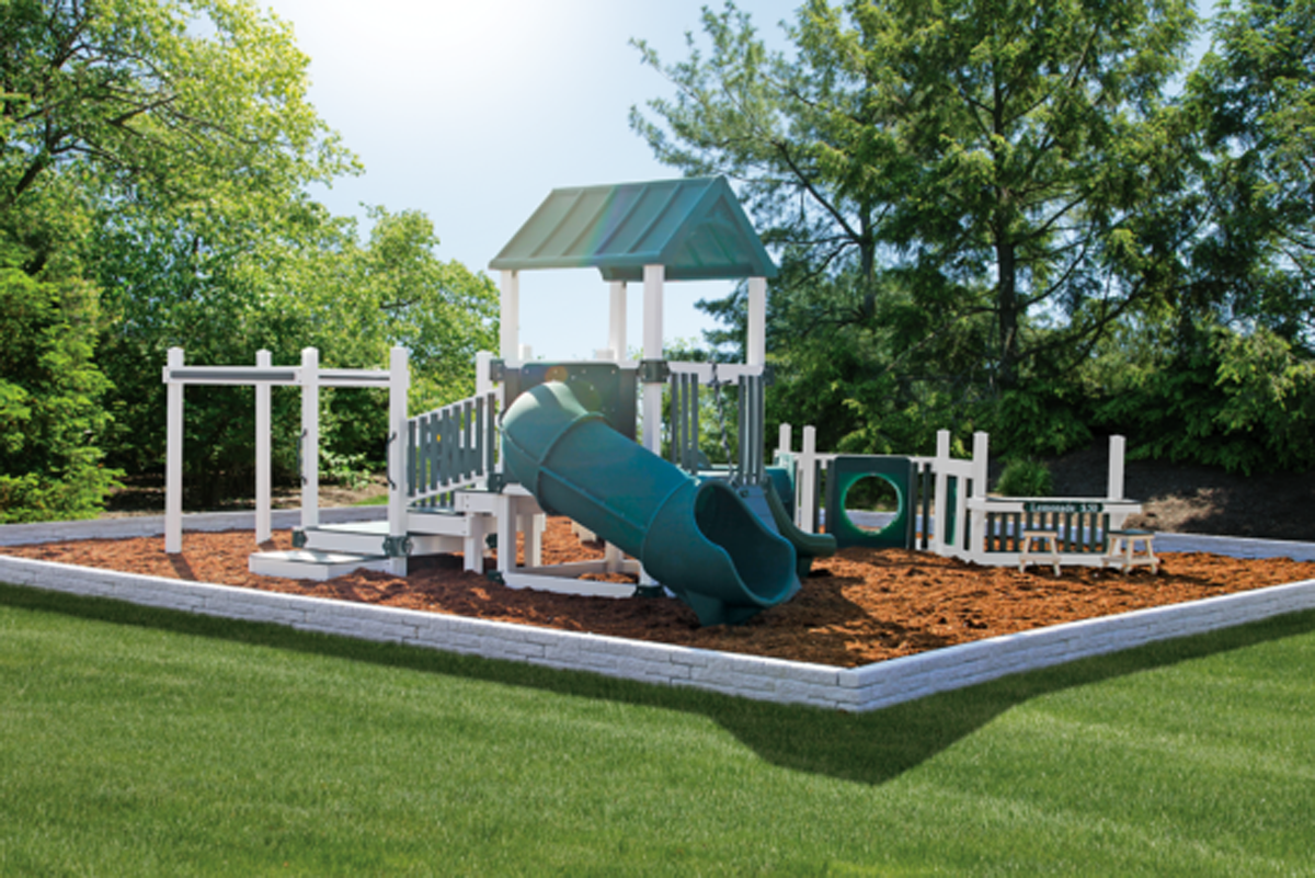 discovery island Swing Set Play Countryside Barns