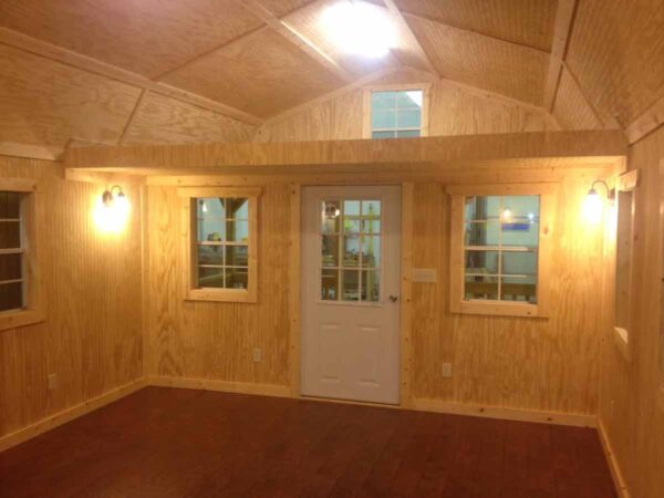 Vacation Cabin - Beadboard Paneling & Trim, Rustic Oak Flooring, Plumbing, and Electrical