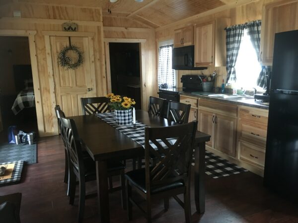 Vacation Cabin - Beadboard Paneling & Trim, Rustic Oak Flooring, Plumbing, and Electrical