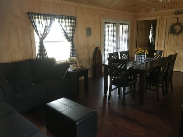 Vacation Cabin - Beadboard Paneling & Trim, Rustic Oak Flooring, Plumbing, and Electrical