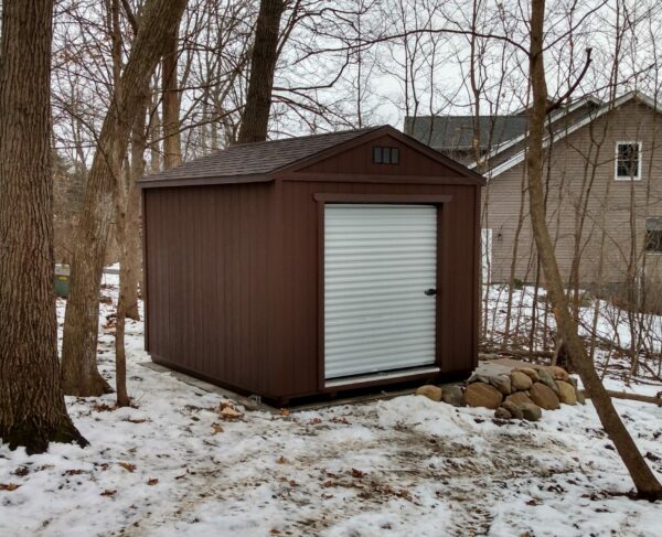 Brown Paint & Brownwood Shingles