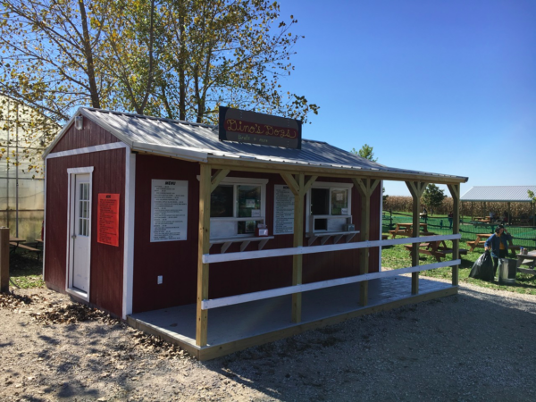 Creative Shed ideas hot dog stand