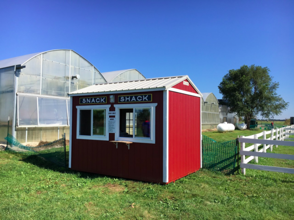 Creative Shed ideas - snack shack