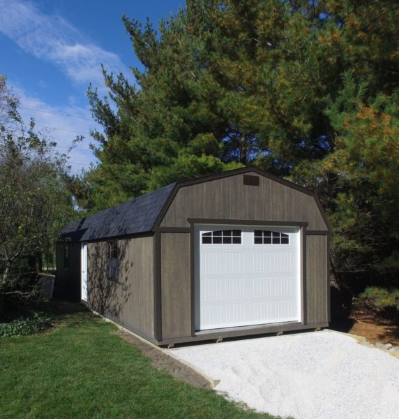 Driftwood Urethane & Black Shingles