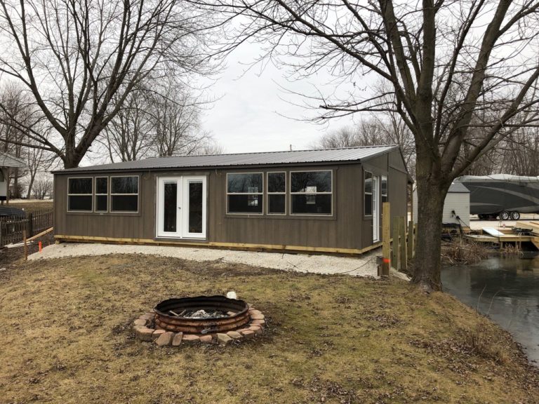 prefab wood building