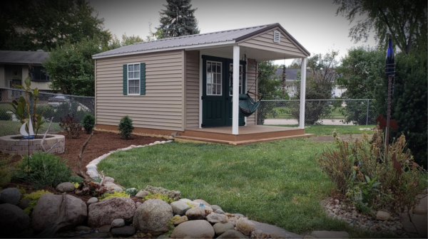 She shed landscaping ideas 2