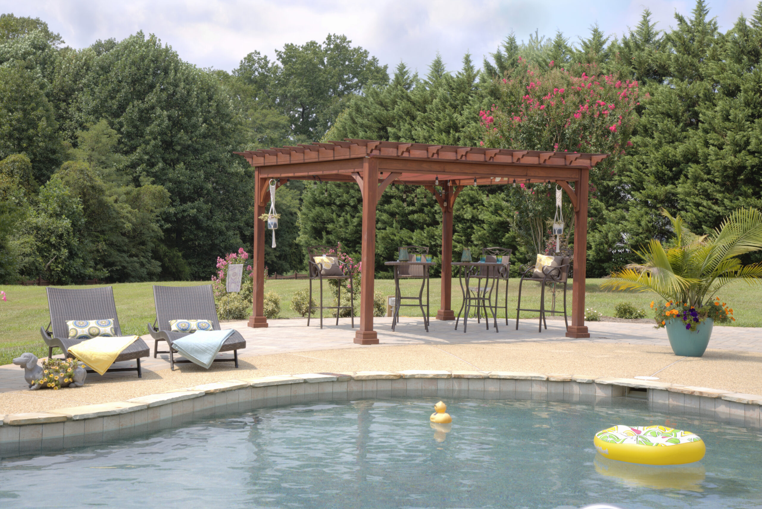 12x14 Wood Traditional Pergola Koolick 1 scaled