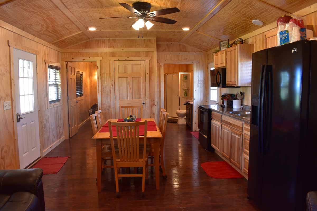 outdoor buildings - finished cabin