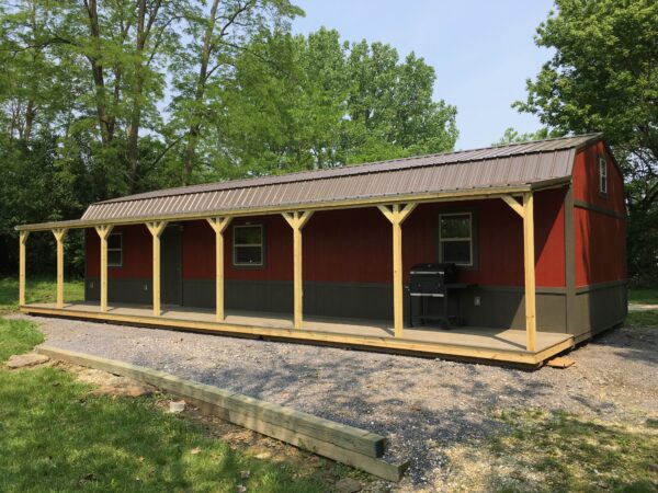 14x44 LSPC Rustic Red Burnished Slate Burnished Slate metal roof