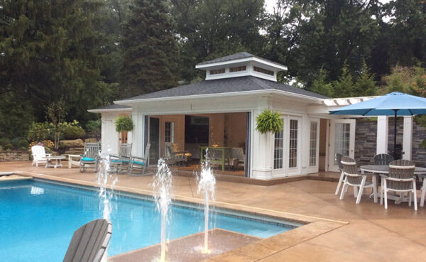 pool house pavilion