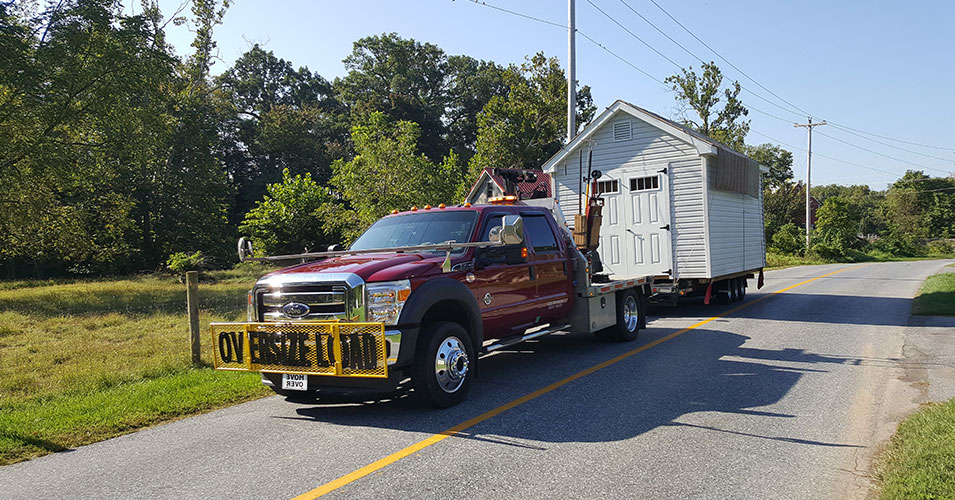 how to move a shed