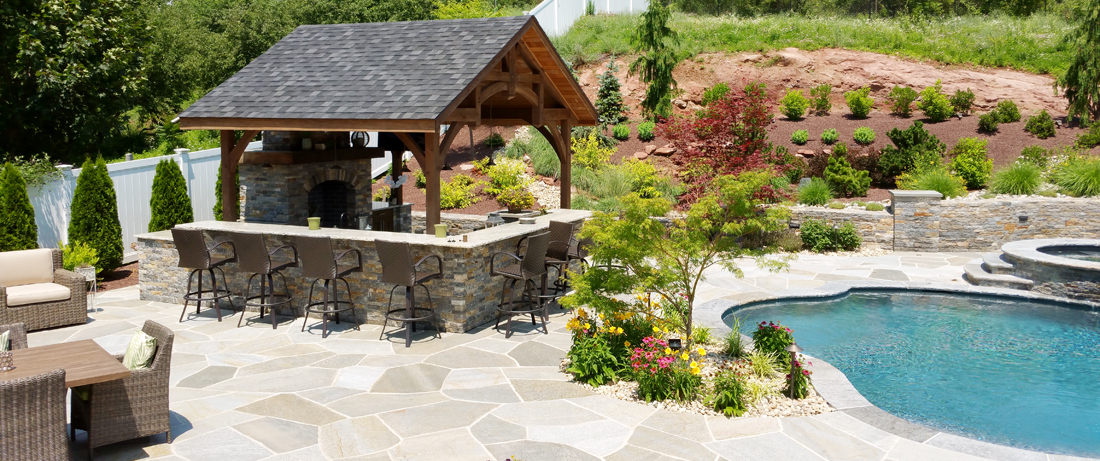 outdoor kitchen pavilion oasis