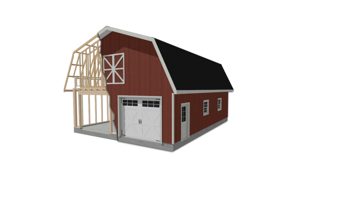 Dutch Barn Garage