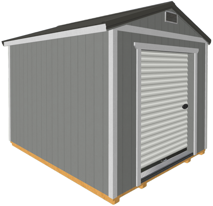 Cutout Golf Cart Shed