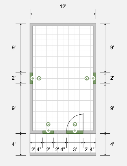 Floorplan Cabin