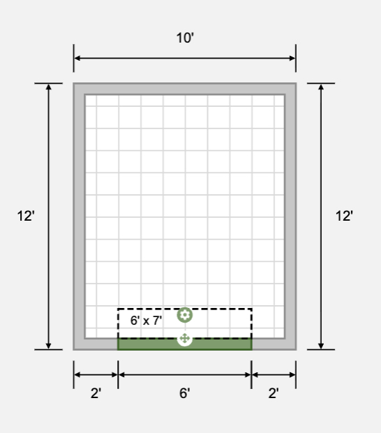 Floorplan Golf Cart Shed