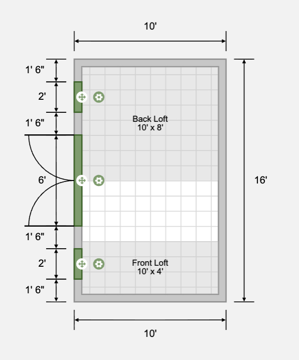 Floorplan Lofted Garden