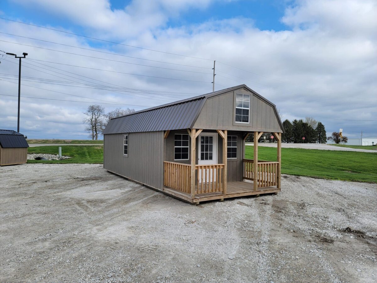 Lofted Cabin: 12' x 32'