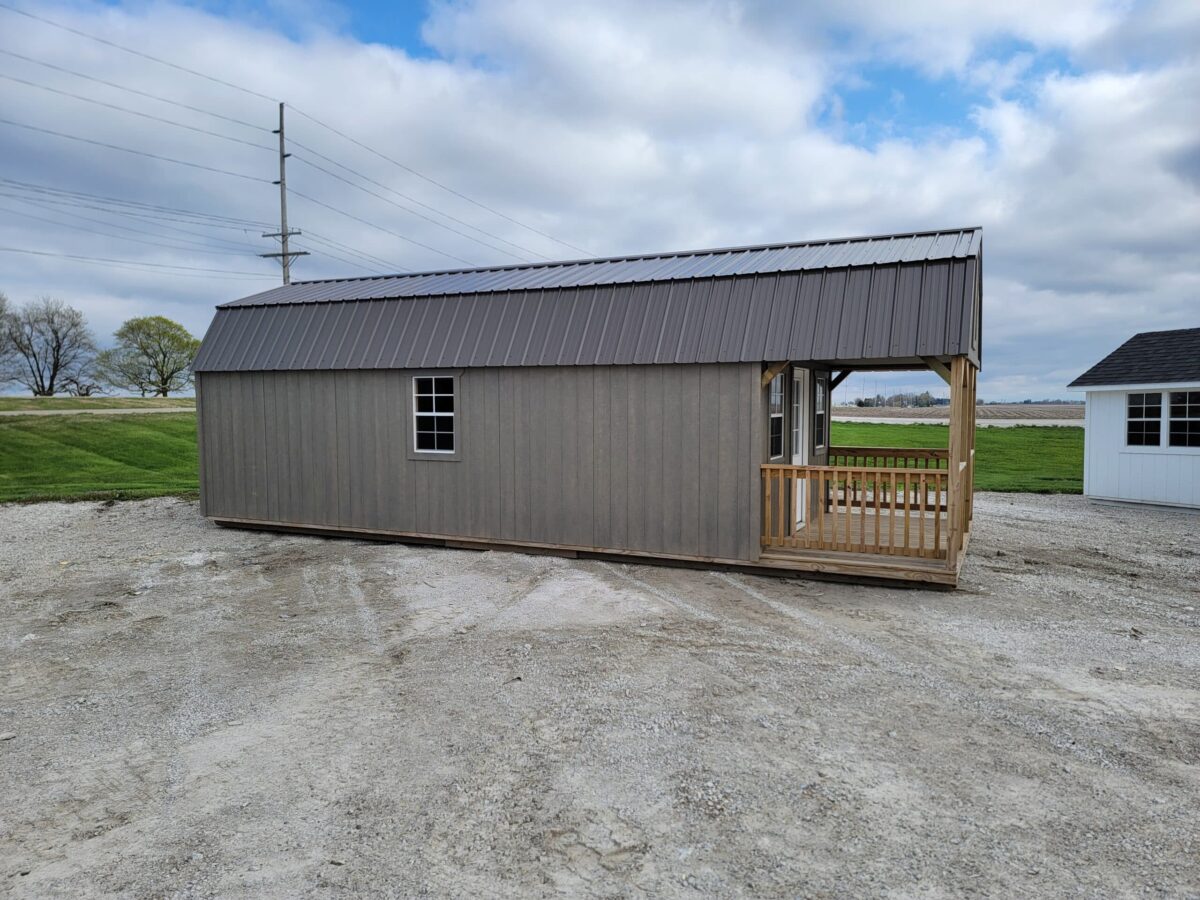 Lofted Cabin: 12' x 32'