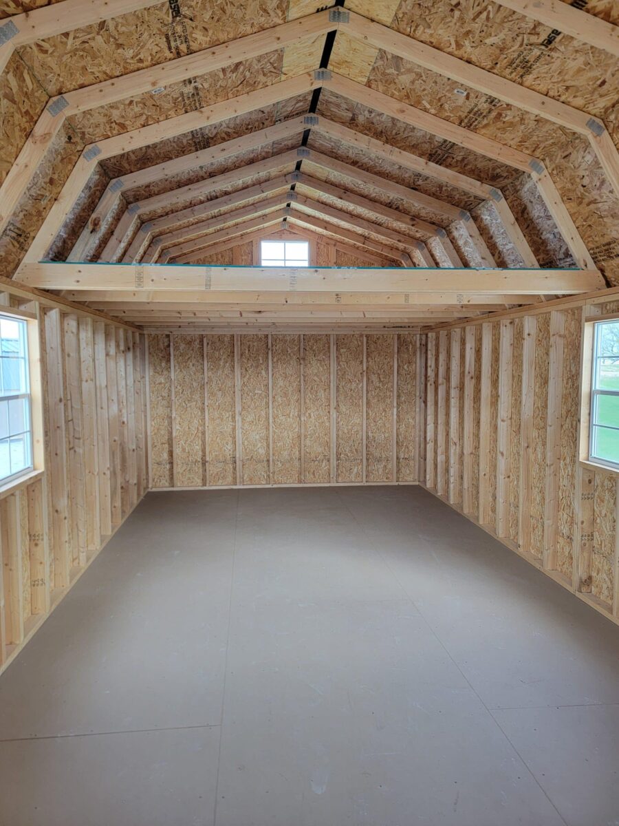 Lofted Cabin: 12' x 32'