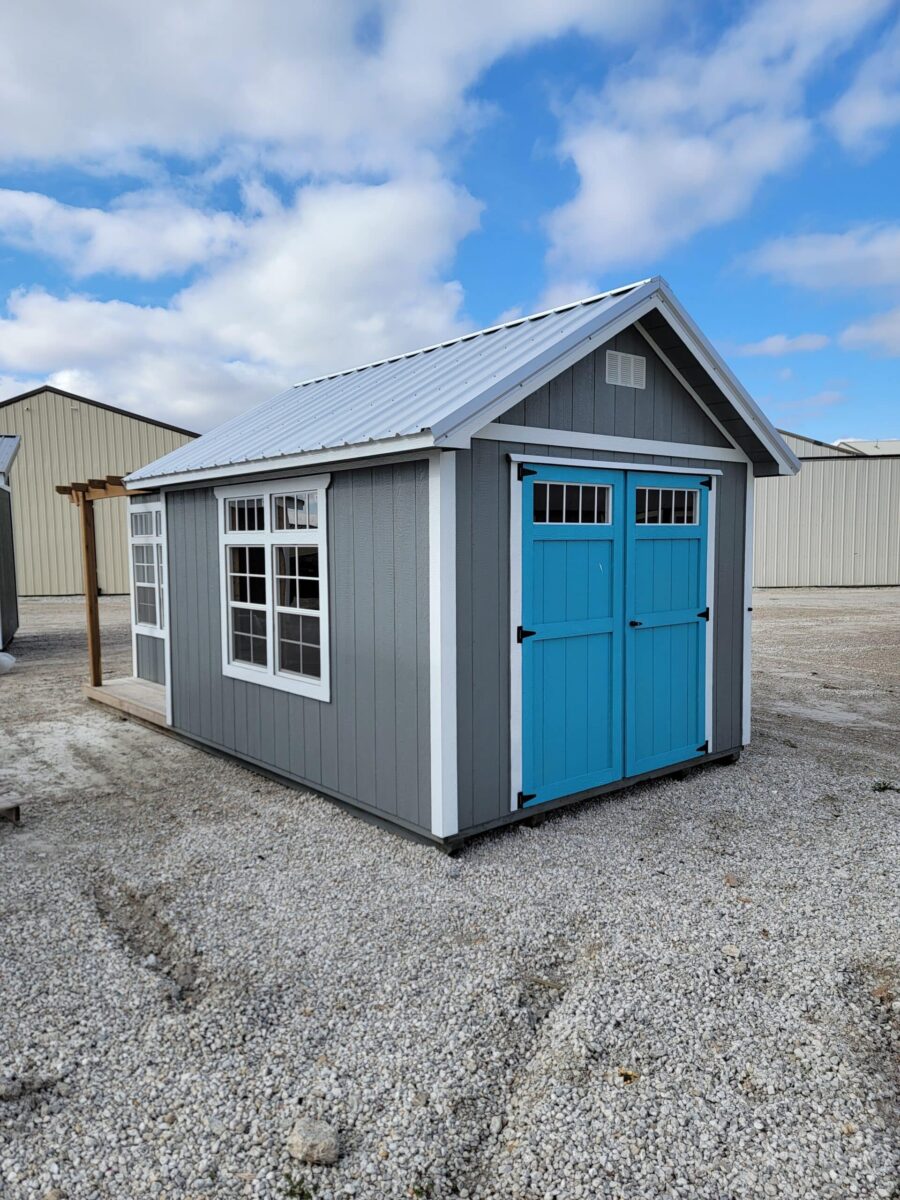 Shed Green House Combo: 10' x 20'