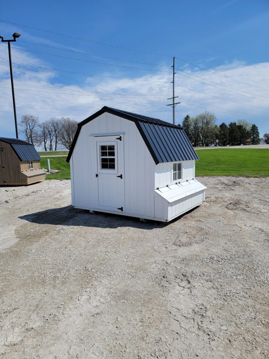 Chicken Coop: 9' x 8'