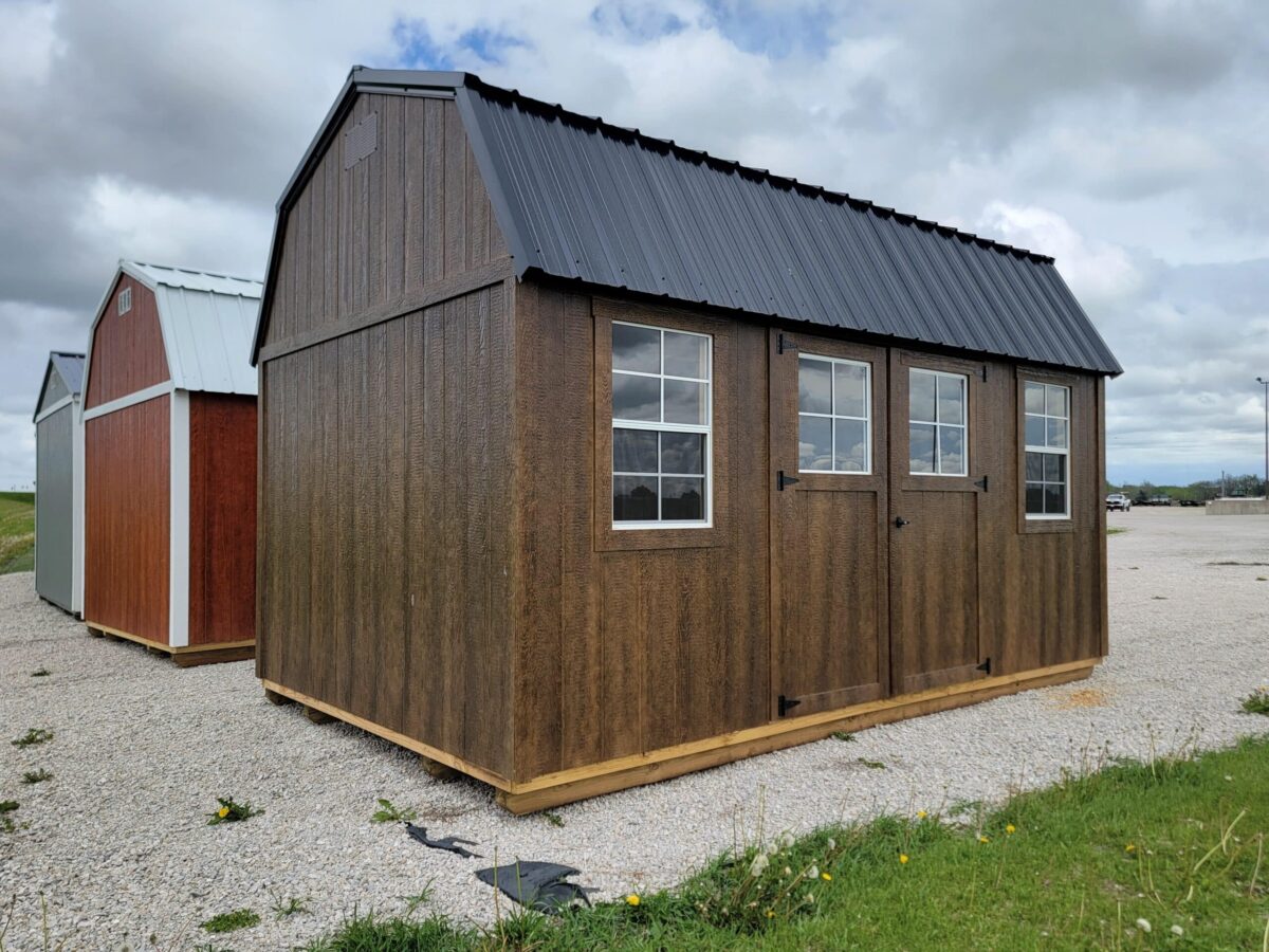 Lofted Garden Shed: 10' x 16'