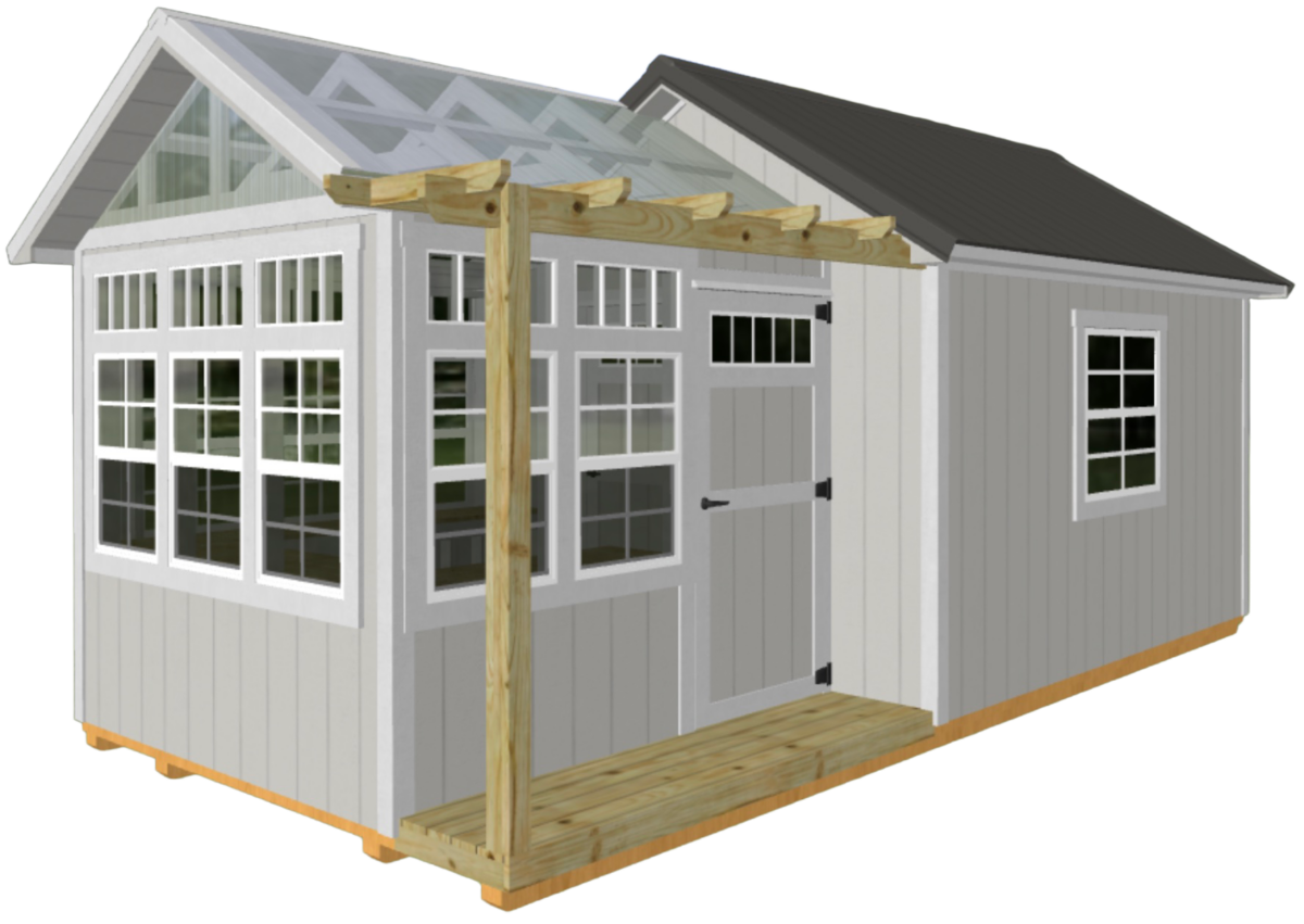 Cutout Greenhouse Combo